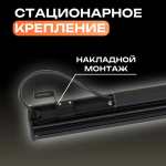 Светильник LED ДСП САПФИР AAX412 38W-4450Lm 5000К IP65 485х87х47,5мм VS