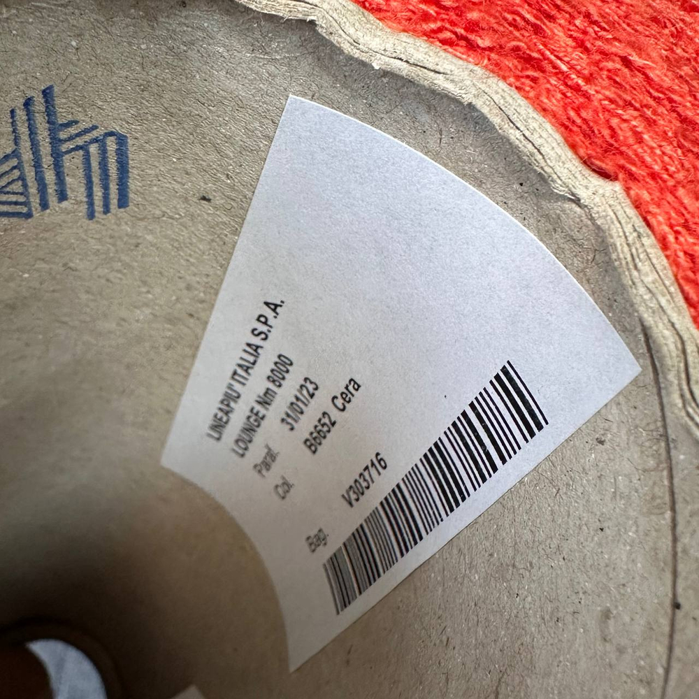 LOUNGE - Lineapiu; 76% вискоза, 23% п/а, 1% эластан; 800м/100гр; col.B6652 Cera, цвет: оранжевый; S921