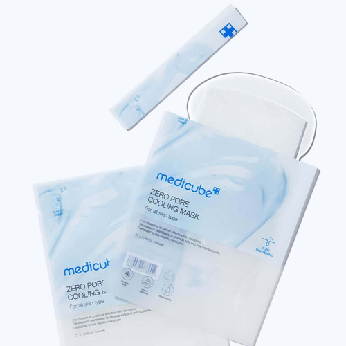 Medicube Zero Pore Cooling Mask охлаждающая тканевая маска для сужения пор
