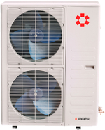 Сплит-система кондиционер кассетный Kentatsu KSVT140HFAN3R/KSUT140HFAN3L/KPU95-DR на 140 м²