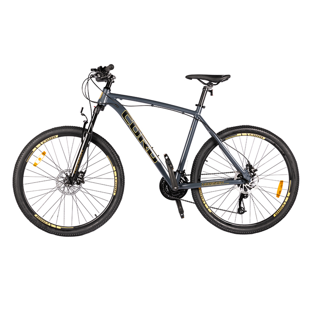 Велосипед 27,5"  Cord Horizon  24ск. р.19'' Серый Матовый