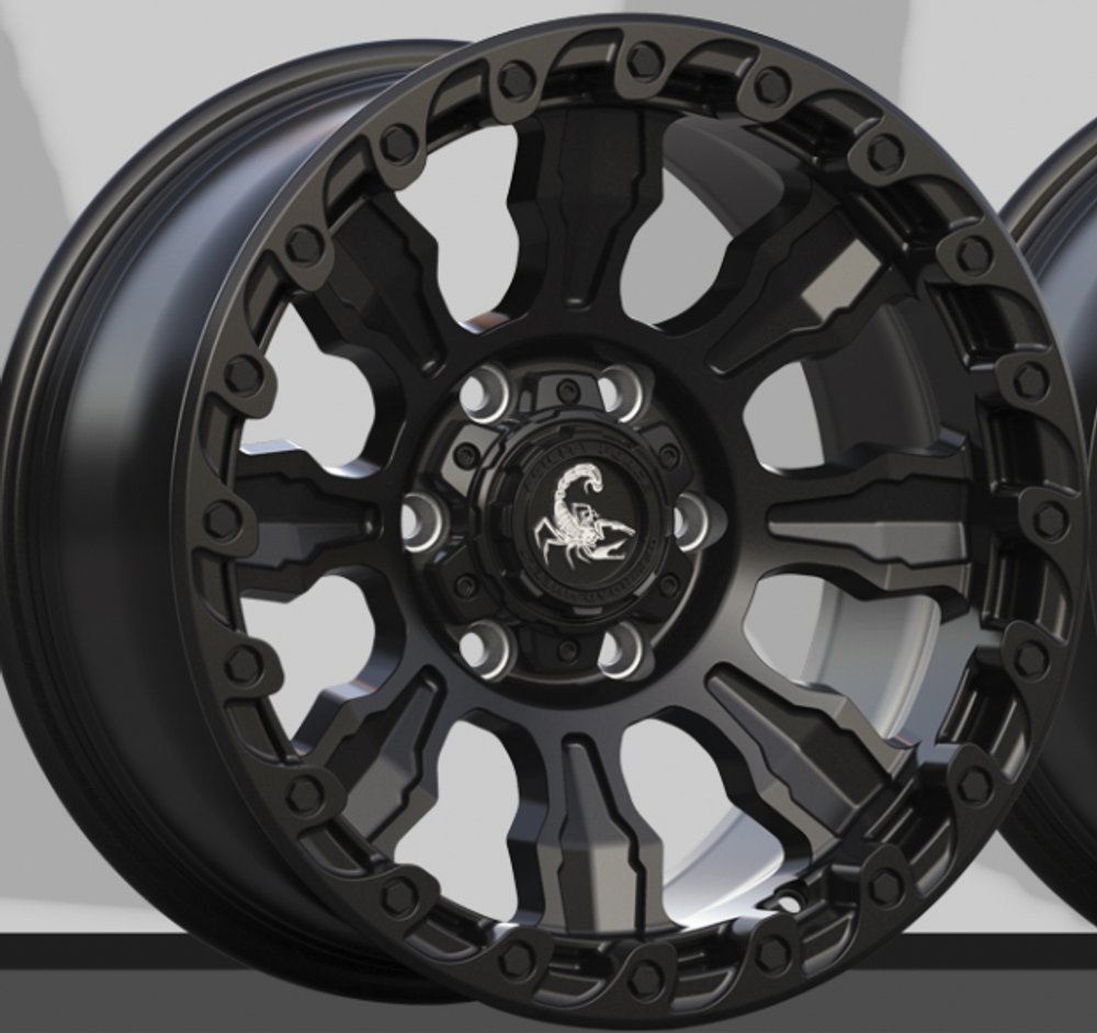 Диск колесный, кованый UT728 R17 8,0 ET0 AGILITY FORCE Matte Black