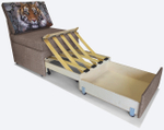 Кресло-кровать с ящиком для белья 54х62х12, см.