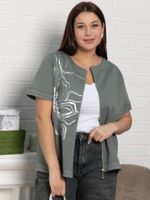 Блуза Бэлла (оливковый) Б15358-20М LT Collection