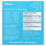 NeuroGum, мятные конфеты для энергии и концентрации, перечная мята, 12 пакетиков по 12 шт.