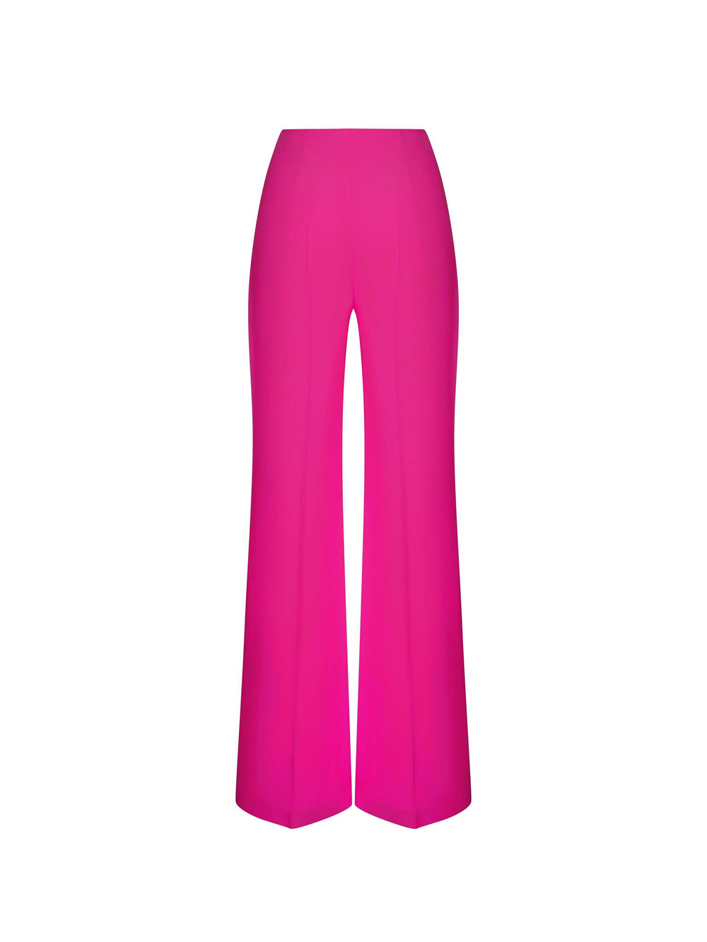 Брюки расклешенные из крепа