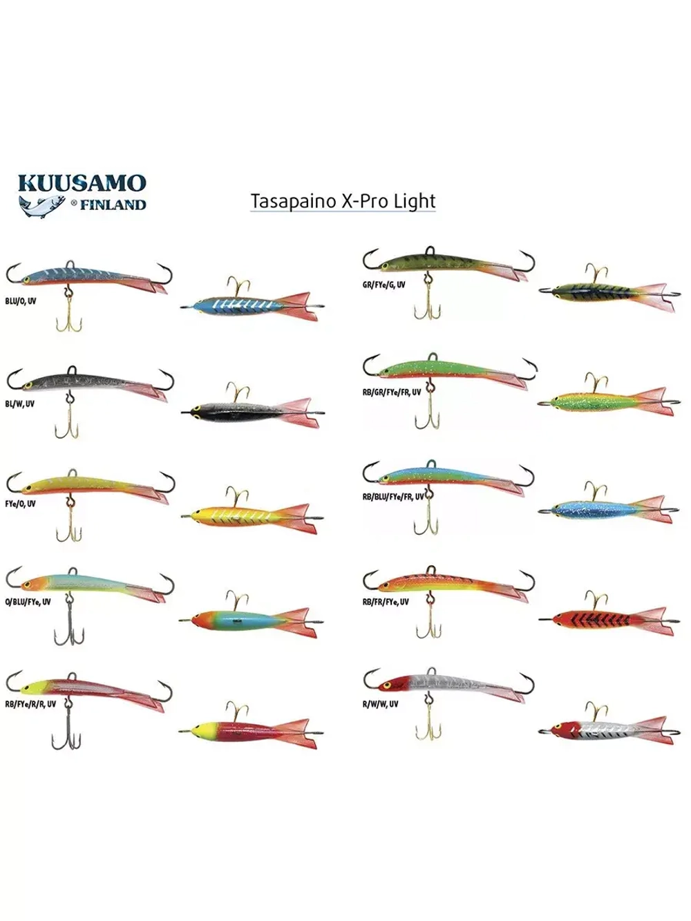 Балансир для зимней рыбалки Tasapaino X-PRO Light, 75мм, 8гр