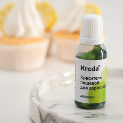 Краситель для аэрографа Авокадо пищевой 20 г Kreda