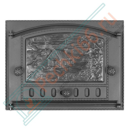 Дверца топочная ДК-2Б "Домик в деревне" окрашенная (Рубцовск-Литком) в Кирове