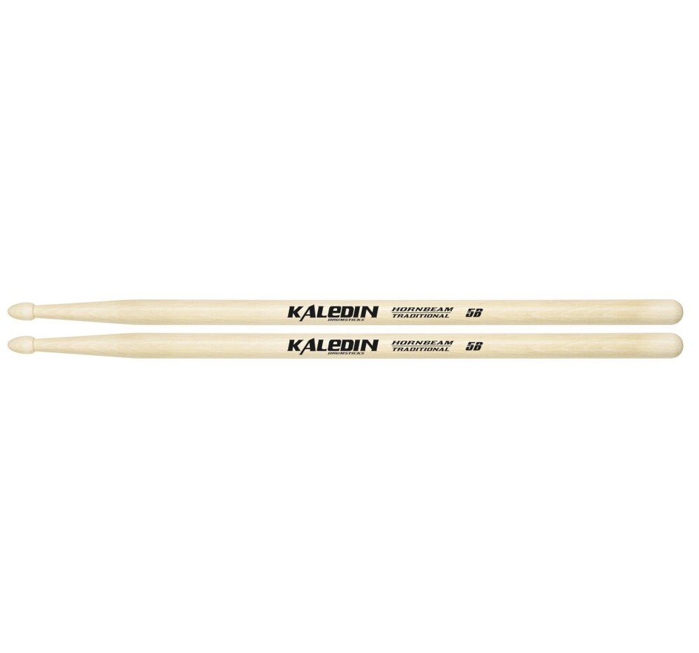 Kaledin Drumsticks 7KLHBBK5B Black 5B Барабанные палочки, граб, флуоресцентные, черные. Диаметр: 15мм. Длина: 406мм.