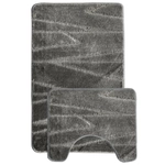 Коврик из п/п на латексной основе, L'CADESI LEMIS, 50см из 2 штук,92506 серый 3217 , Ту