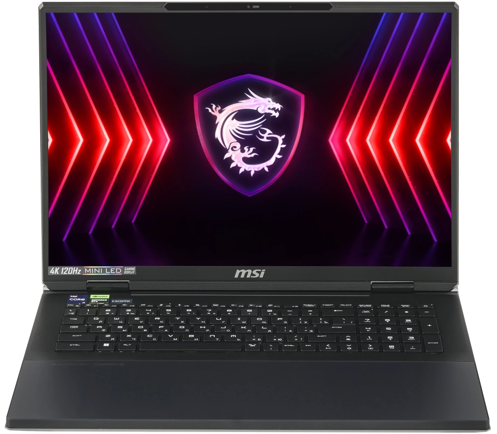 18" Ноутбук MSI Titan 18 HX A14VIG-096RU черный