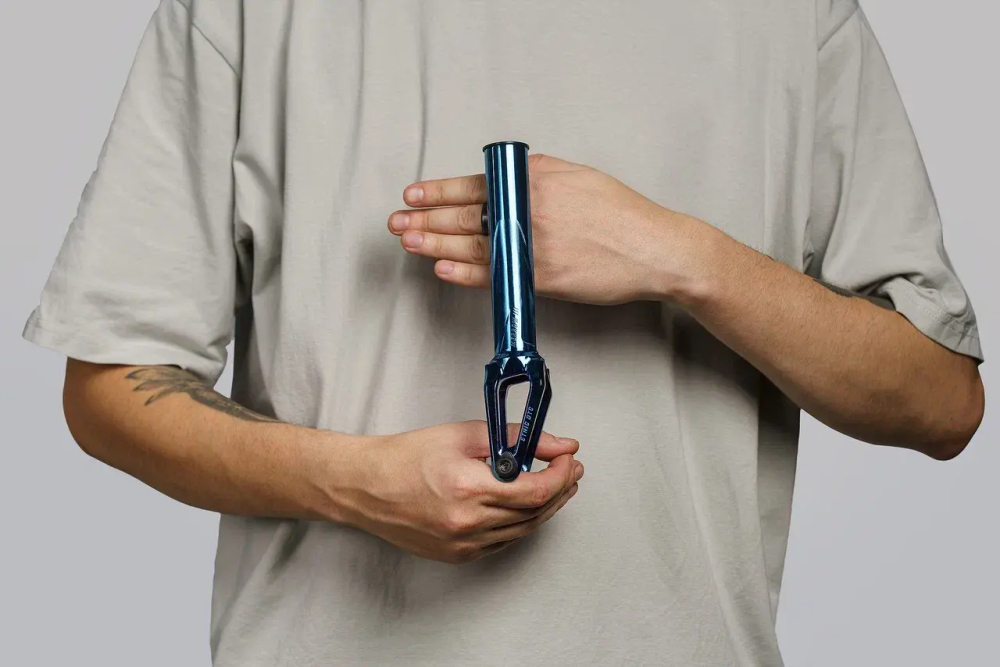 Вилка Ethic Merrow v3 fork SCS chrome blue