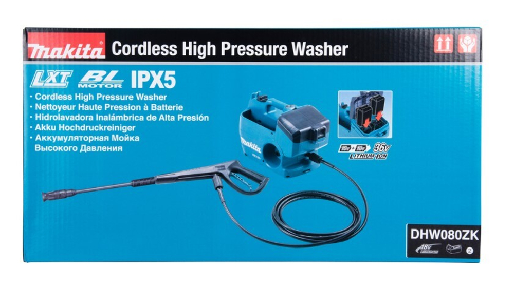 Автомойка MAKITA DHW080ZK аккумуляторная