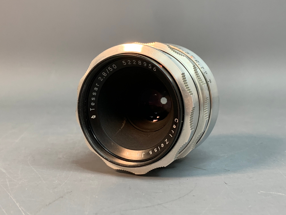 Tessar 2.8/50 Carl Zeiss Jena silver М42