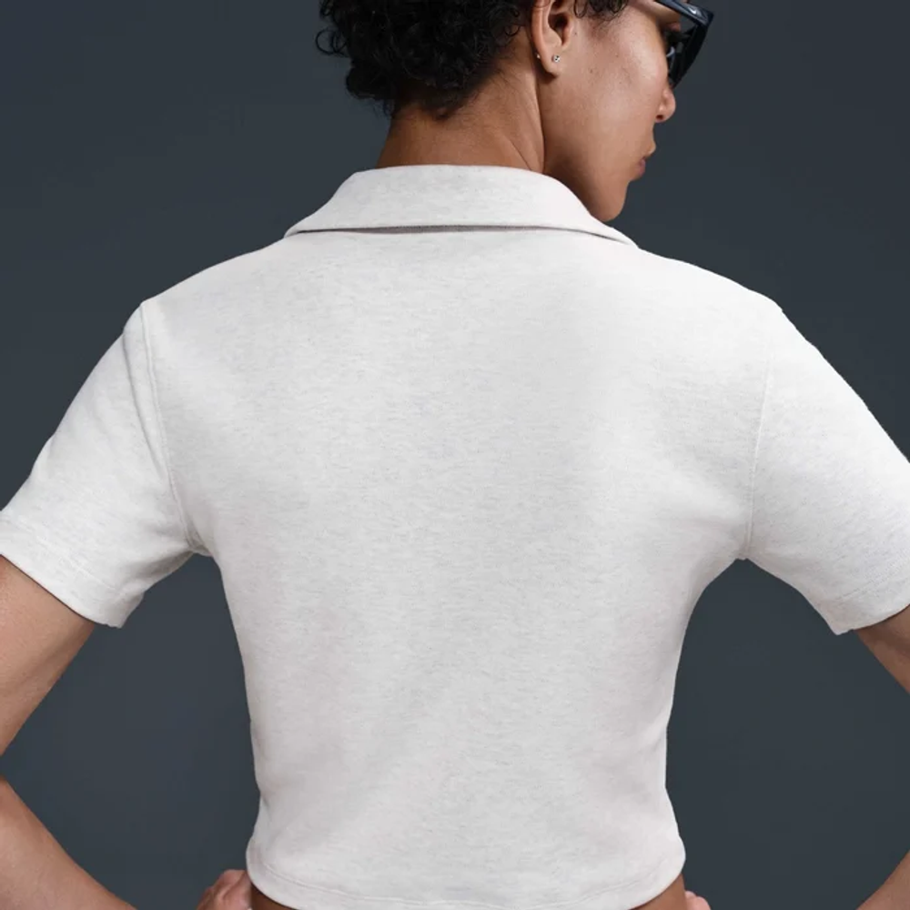 DV7884-051 Поло х/б Nike Sportswear ESSNTL SS POLO CRP TOP W