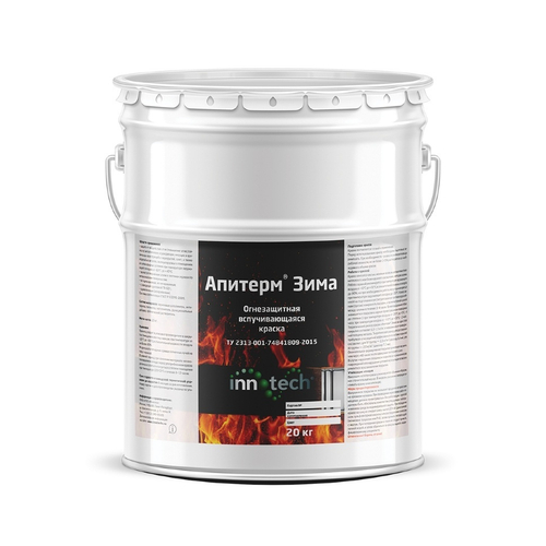Апитерм Зима огнезащитная краска /20кг/