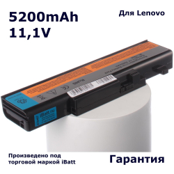 Аккумулятор iBatt 5200mAh, для L08S6D13 L08O6D13 L08L6D13 55Y2054