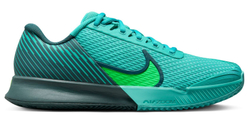 Мужские кроссовки теннисные Nike Zoom Vapor Pro 2 Clay - washed teal/green strike/deep jungle