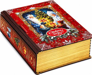 Книга "Сказки детям" (дерево) – Премиум 1000 г.