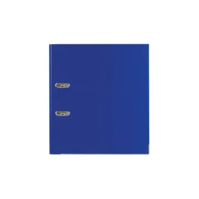 Регистратор 75мм BRAUBERG, покрытие пластик, с уголком, синяя