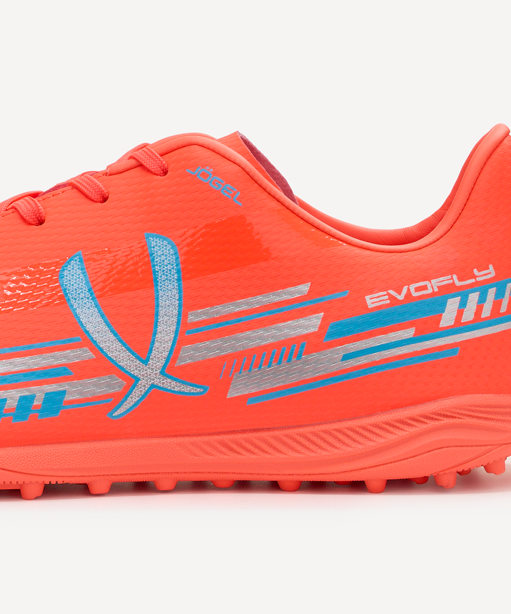 Бутсы футбольные Jogel Evofly TF Talant coral, коралловый