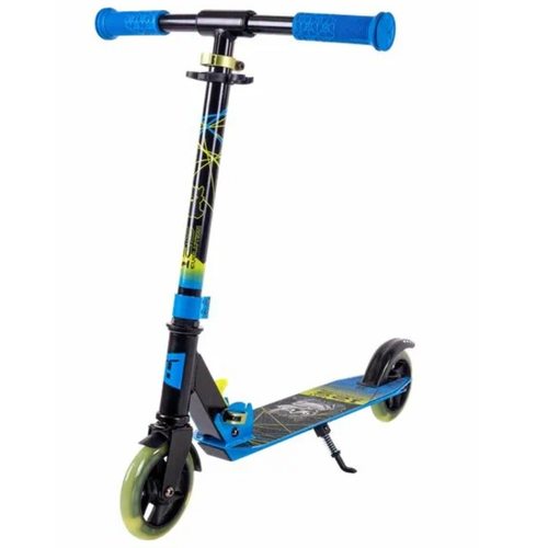 Самокат Тech Тeam COMFORT 125 blue 1/4 голубой