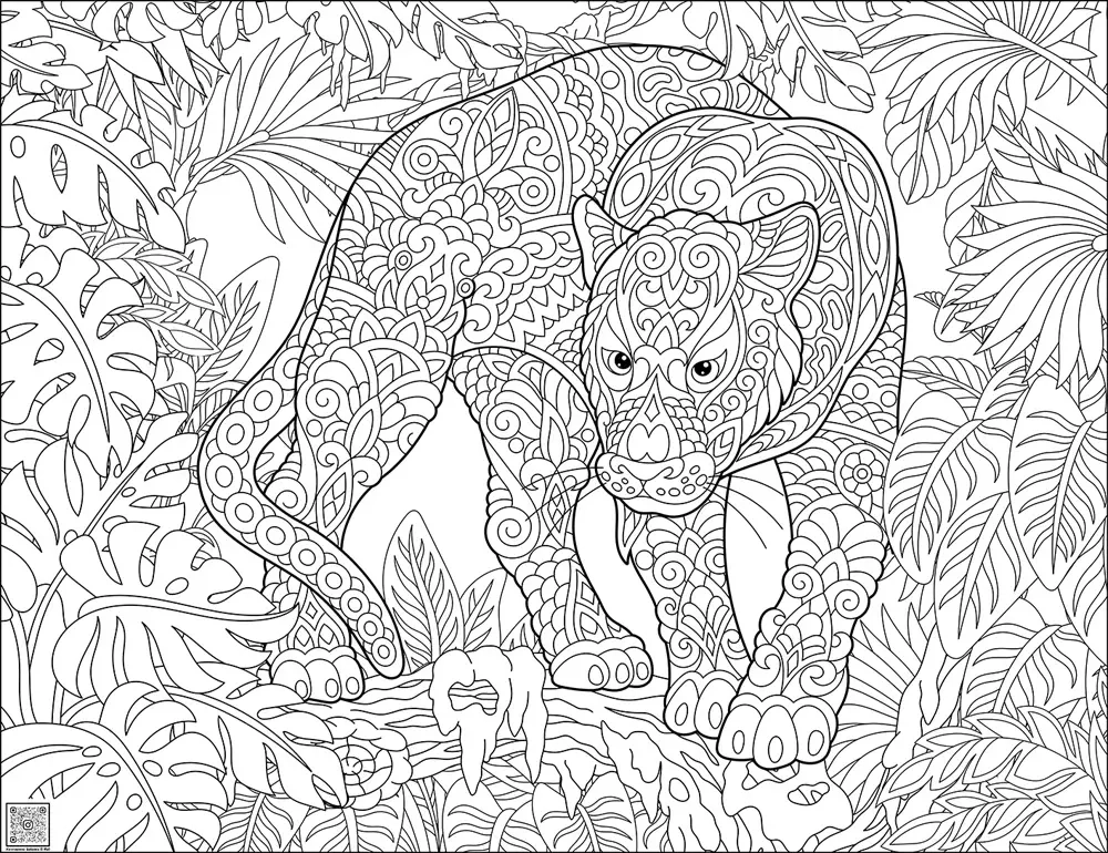 Цифровое панно ID Wall Раскраска "Хищник"