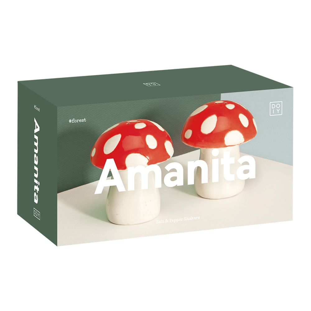 Набор из солонки и перечницы Amanita