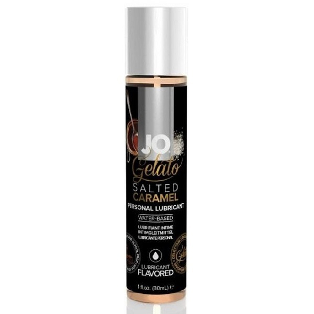 Лубрикант с ароматом солёной карамели System JO Gelato Salted Caramel 30мл