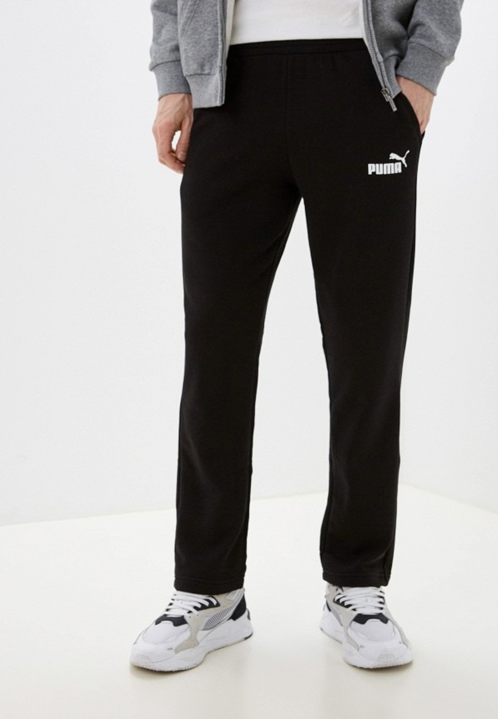 Брюки спортивные мужские Puma ESS Logo Pants FL op