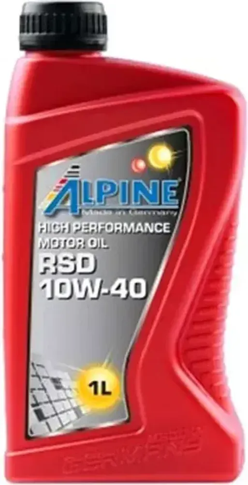 Моторное масло полусинтетическое ALPINE RSD 10W-40 1 л х20 шт