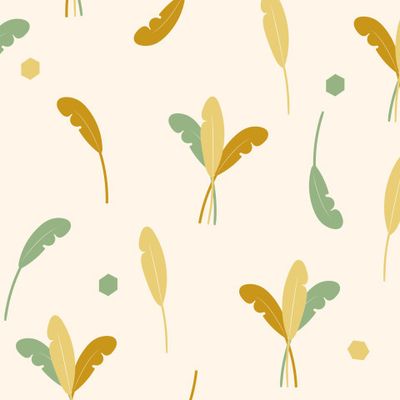 тропические листья