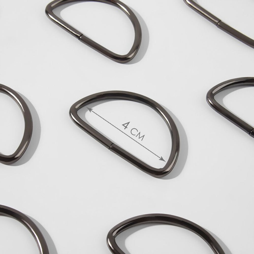 Полукольцо для сумок 40 мм