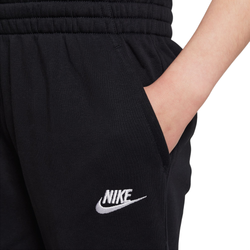 Штаны для девочки теннисные Nike Club Fleece Jogger - black/white
