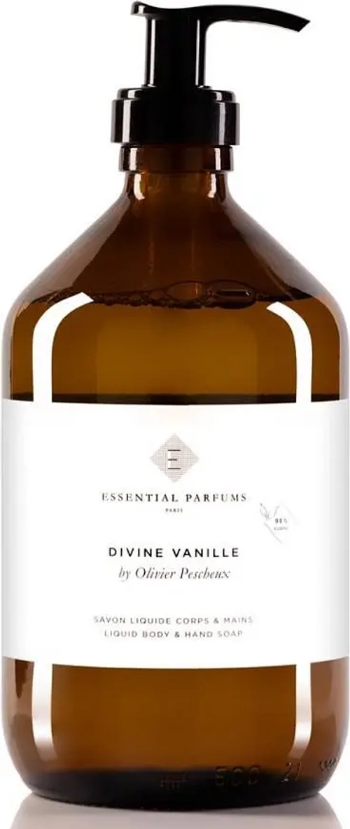 Essential Parfums DIVINE VANILLE by Olivier Pescheux Liquid Soap 500 ml