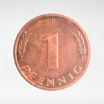 Germany, 1 Pfennig, 1982, (Hamburg Mint - "J"), VF