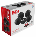 Аудиосистема Boss Audio MCBK470B c Bluetooth 1000 Вт черный