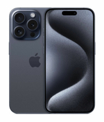Смартфон Apple iPhone 15 Pro, 128GB, Blue Titanium, nanoSIM+eSIM