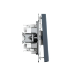 ARTGALLERY 1-клавишный ПЕРЕКЛЮЧАТЕЛЬ, 10АХ, механизм, быстрозажим. клем., ГРИФЕЛЬ