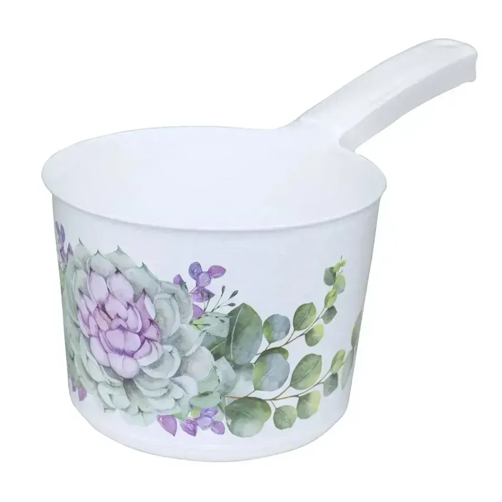 Ковш 1,5л ДЕКО каменная роза