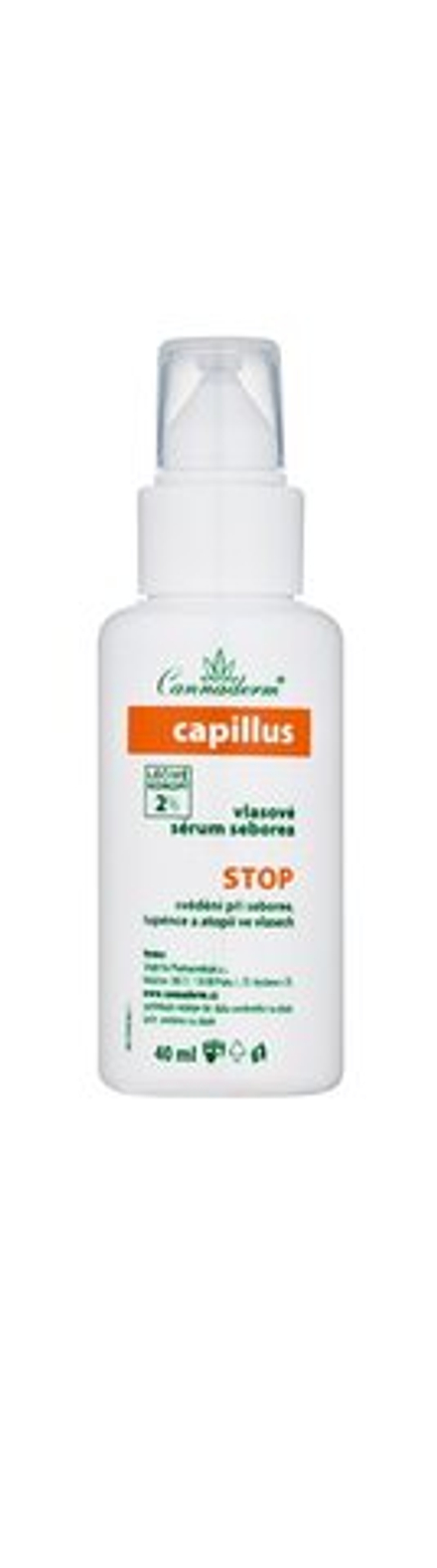 Cannaderm Capillus Seborea Hair Serum - активная сыворотка для сухой и зудящей кожи головы /   40  ml  / GTIN 8594059737045