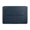 Чехол Uniq Oslo V.2 PU leather Magnetic Laptop sleeve/foldable stand Jet для ноутбуков 14&quot; Navy Blue (OSLO(14)-NAVYBLUE)