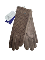 Перчатки. Женские. Верх: Текстильные. Подклад: Плюш-флис.В упаковке 12 шт, разный цвет.