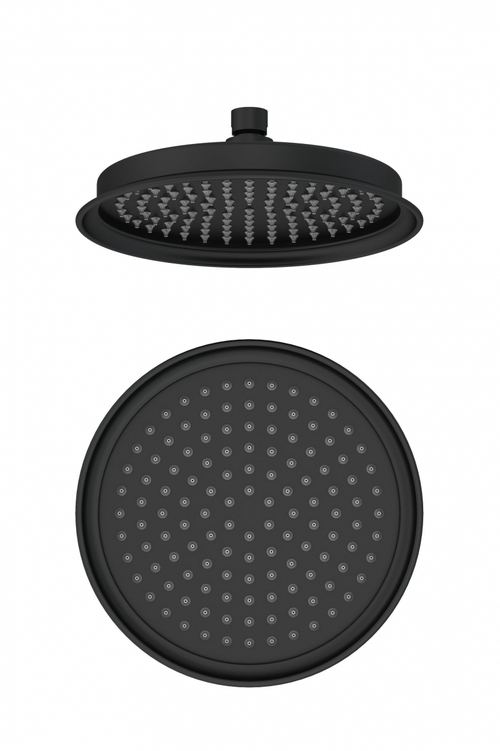 Верхний душ WONZON & WOGHAND, Черный матовый (WW-88DP05-MB)