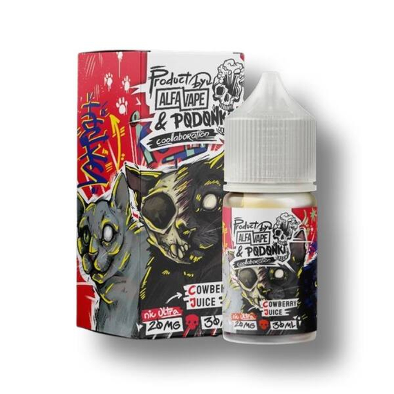 Alfa Vape &amp; Podonki - Cowberry Juice (7% nic)