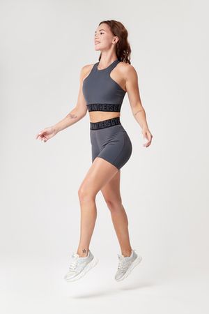 Шорты из компрессионной итальянской ткани