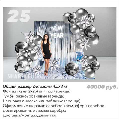 Фотозона Новый год 025