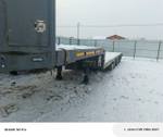 ПКФ СААБ 9891* Полуприцеп тяжеловоз 4 оси 9891-0000050-05 (Раздвижной)