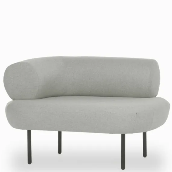 Кресло Adelaide R, серое